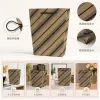 Paper packaging containers, paper bags, eco-friendly kraft paper handbags, can be customized and printed details Picture